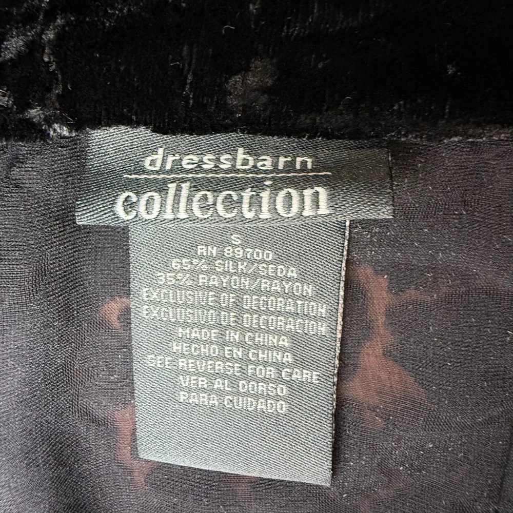 dressbarn multicolored silk